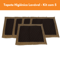 Kit 5 Tapetes Higiênicos Médios - Para Cães