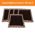 Kit 5 Tapetes Higiênicos Médios - Para Cães