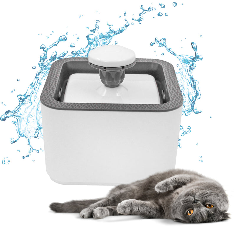 Fonte Bebedouro Com Filtro USB Bivolt 2,5 Litros Pet Ideal - Para Cães E Gatos